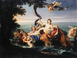 Triumph of Galatea by Francesco Trevisani