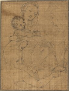 Mystic Marriage of Saint Catherine with Saint Jerome by Francesco Vanni