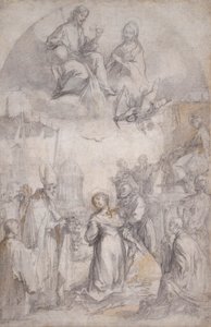The Last Communion and Martyrdom of Saint Lucy by Francesco Vanni