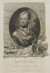 Portrait of Count Levin Leonty August Theophil von Bennigsen, 1807