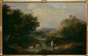 Landscape with Figures by Francesco Zuccarelli