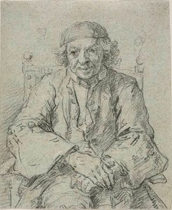 Portrait of an Old Man by Francesco Zuccarelli