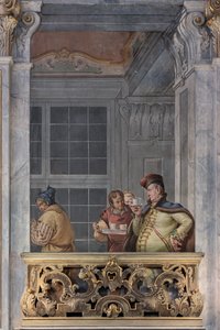 The Entrance Hall or Foyer by Francesco and Zugno Francesco Battaglioli