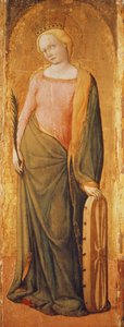 St. Catherine of Alexandria, 15th century by Francesco de