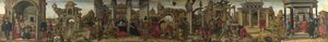 Scenes from the Life of Saint Vincent Ferrer, ca 1450-1475 by Francesco del Cossa,