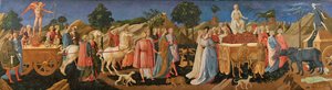 The Triumphs of Love, Chastity, and Death by Francesco di Stefano Pesellino