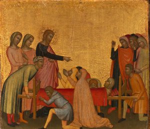 Saint John the Evangelist Raises Satheus to Life by Francescuccio Ghissi