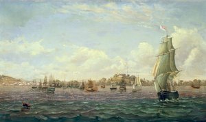 View of Singapore by Francis A. Moreland