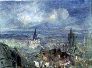 View of the Town of Bridgewater, Somerset by Francis Abel William Taylor Armstrong
