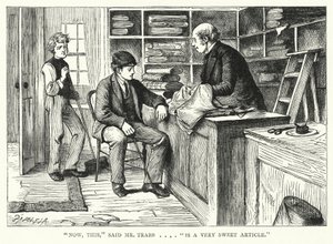 Illustration for Great Expectations by Charles Dickens by Francis Arthur Fraser