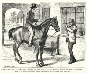 Illustration for Great Expectations by Charles Dickens by Francis Arthur Fraser