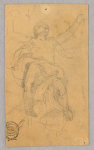Figure Study for Mural by Francis Augustus Lathrop