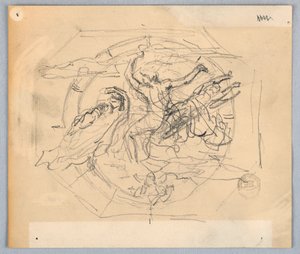 Study for "Zodiac" by Francis Augustus Lathrop