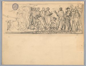 Study for a Mural or Panel by Francis Augustus Lathrop