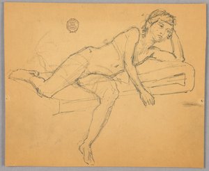 Study of Nude Figure