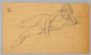 Study of Nude Figure