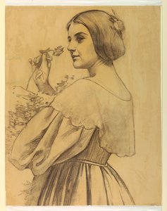 Woman with Flowers