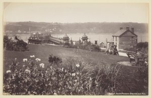 Bangor, Garth Pleasure Grounds and Pier, 1860-94 by Francis Bedford
