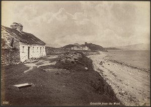 Criccieth from the West by Francis Bedford