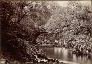 Pont Aberglaslyn by Francis Bedford