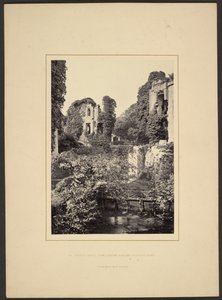 Raglan Castle, View Looking Towards Fountain Court by Francis Bedford