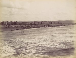 Rhyl, from the Sea, 1870s