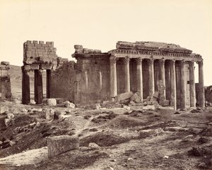 The Temple of Jupiter from the North-East, Baalbek