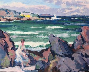 North Wind, Iona (The Bather) by Francis Campbell Boileau Cadell
