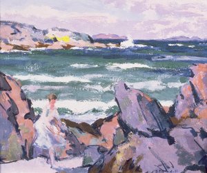 North Wind, Iona (The Bather) by Francis Campbell Boileau Cadell