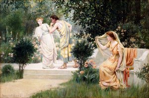 The Forbidden Kiss by Francis Coates Jones