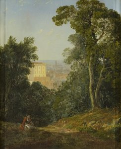 View over Bristol from Leigh Woods, c.1822 by Francis Danby