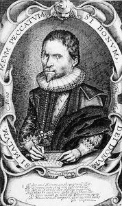 Portrait of George Chapman (c.1559-1634) 1620 (engraving)