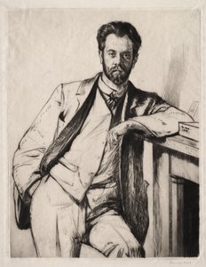 Charles Holden by Francis Dodd