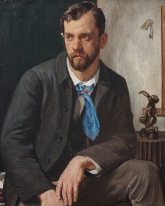 Portrait of Charles Holden by Francis Dodd