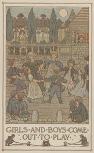 Girls and boys come out to play by Francis Donkin Bedford
