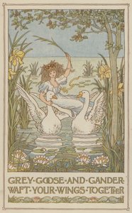Grey Goose and Gander Waft Your Wings Together by Francis Donkin Bedford