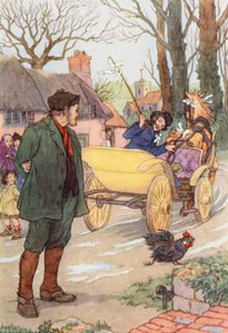 Illustration for The Cricket on the Hearth by Charles Dickens by Francis Donkin Bedford