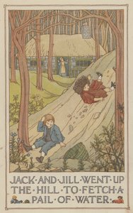 Jack and Jill Went Up the Hill to Fetch a Pail of Water by Francis Donkin Bedford