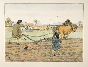 The Ploughman, from Four and Twenty Toilers, pub. 1900 by Francis Donkin Bedford