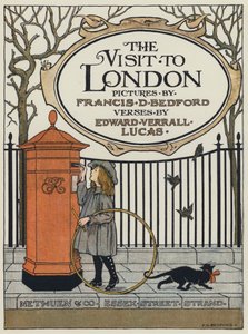 Title-page Illustration for The Visit to London by Francis Donkin Bedford