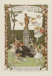 We know not who in olden time it was who first invented rhyme by Francis Donkin Bedford