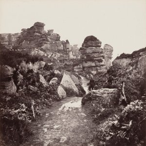 Brimham Rocks, Yorkshire by Francis Frith