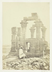 Early Morning at Wady Kardassy, Nubia by Francis Frith