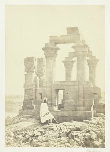 Early Morning at Wady Kardassy, Nubia by Francis Frith