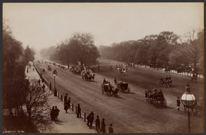 Hyde Park, The Row by Francis Frith