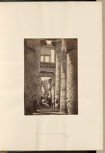 Interior of the Hall of Columns, Karnak