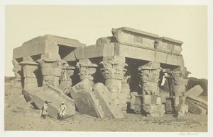 Koum Ombo, Upper Egypt, 1857 by Francis Frith