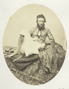 Portrait, Turkish Summer Costume by Francis Frith