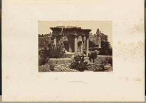 The Circular Temple, Baalbek by Francis Frith