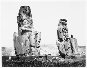 The Colossi of Memnon, Thebes, Egypt